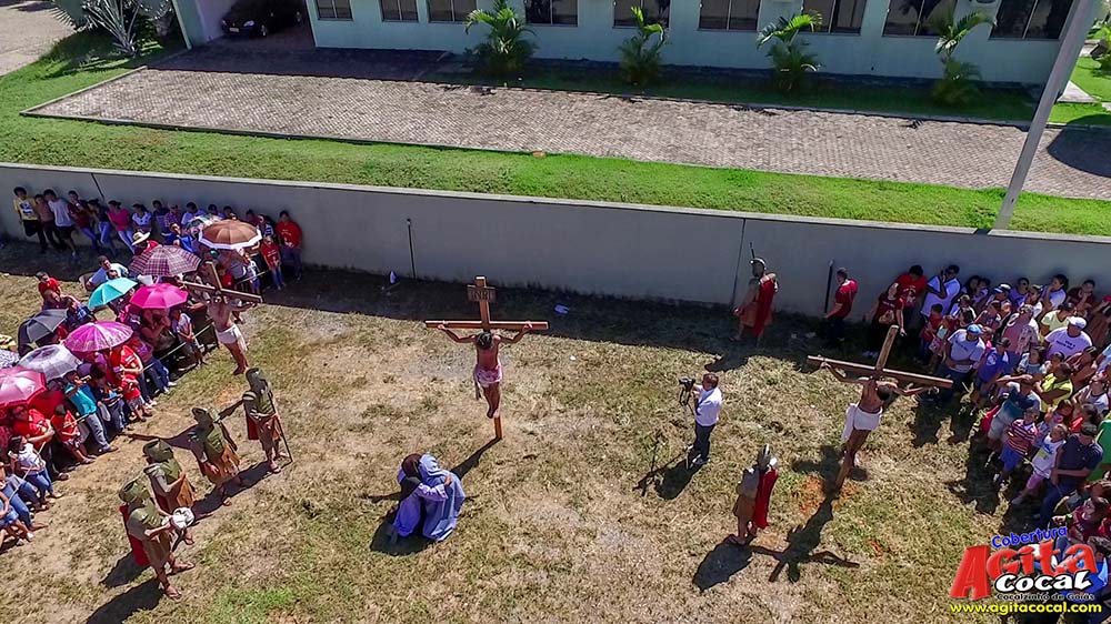 Via Sacra pelas ruas de Cocalzinho