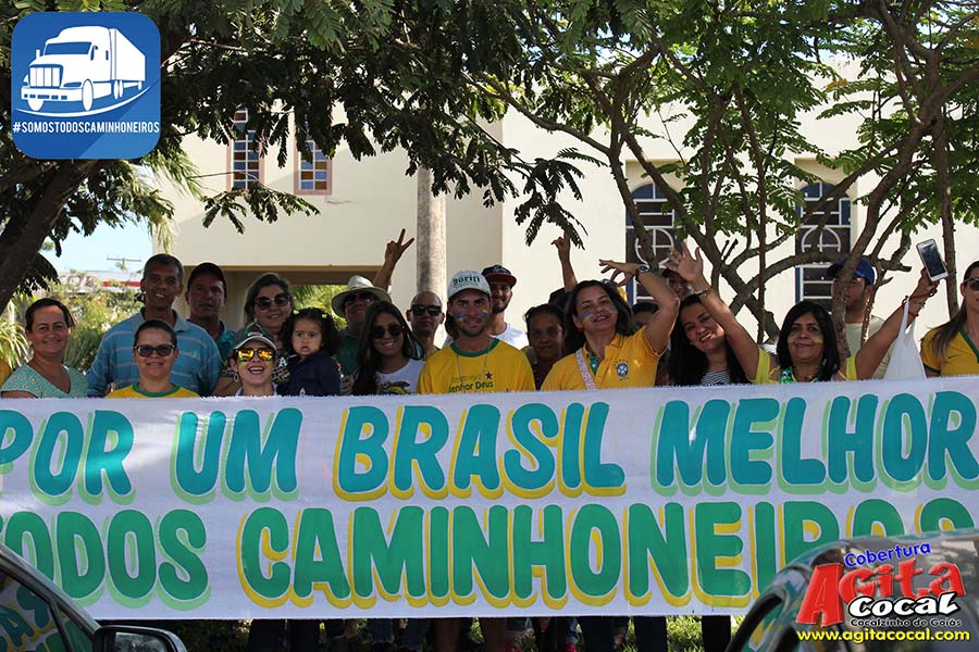 Passeata de Apoio aos Caminhoneiros de Cocalzinho