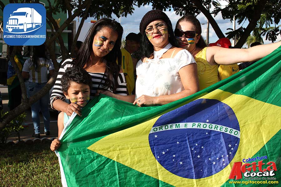 Passeata de Apoio aos Caminhoneiros de Cocalzinho