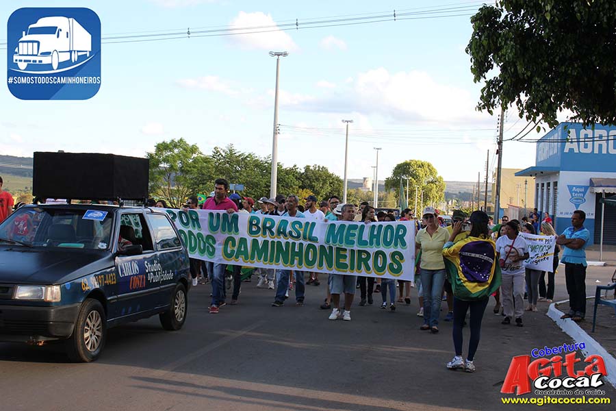 Passeata de Apoio aos Caminhoneiros de Cocalzinho