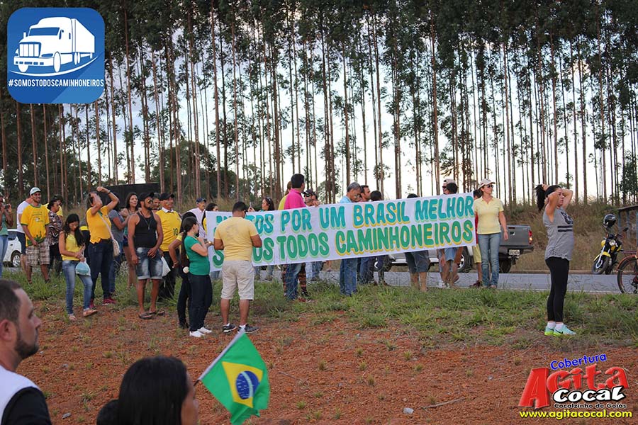 Passeata de Apoio aos Caminhoneiros de Cocalzinho