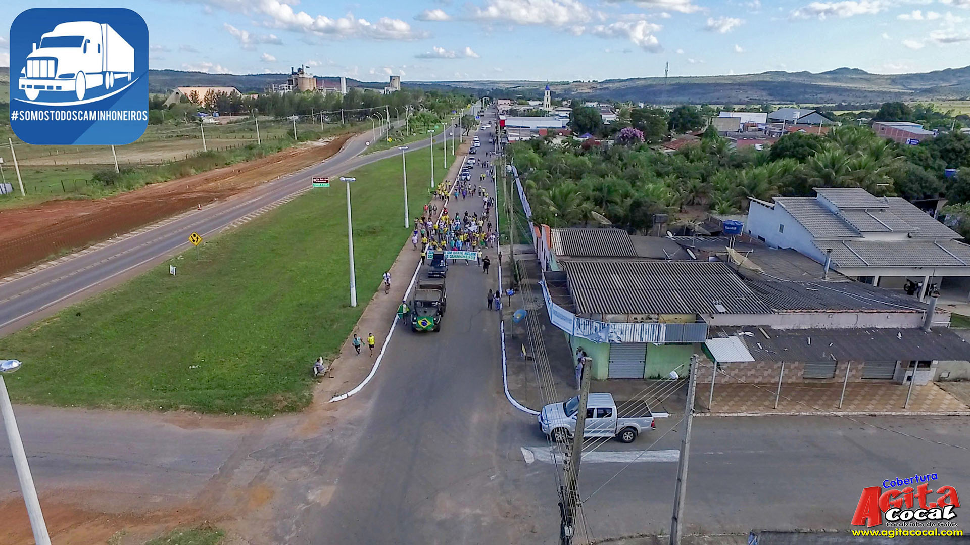 Passeata de Apoio aos Caminhoneiros de Cocalzinho
