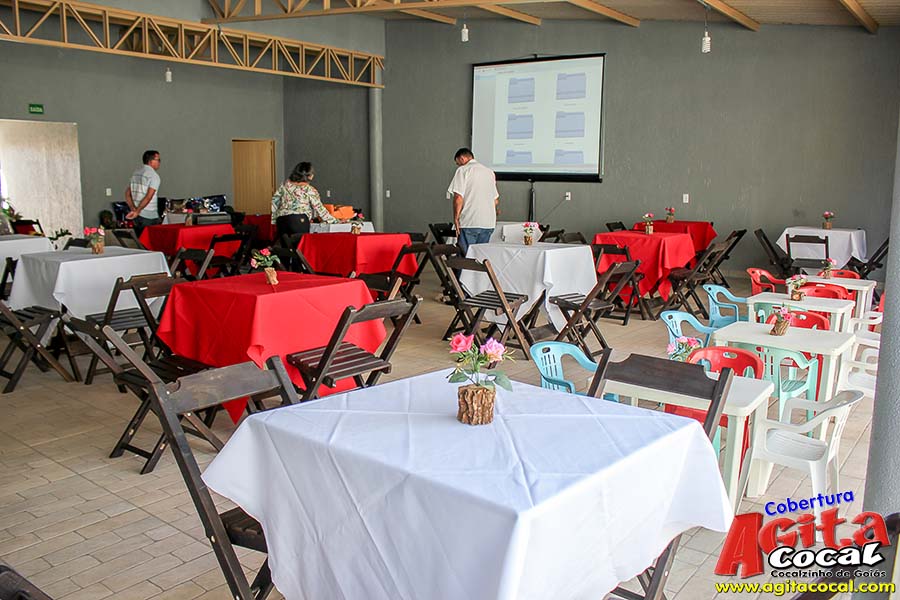 Inaugurao do espao de festas, reunies e assembleias e tambm a reforma da rea administrativa (SINDSPUC)