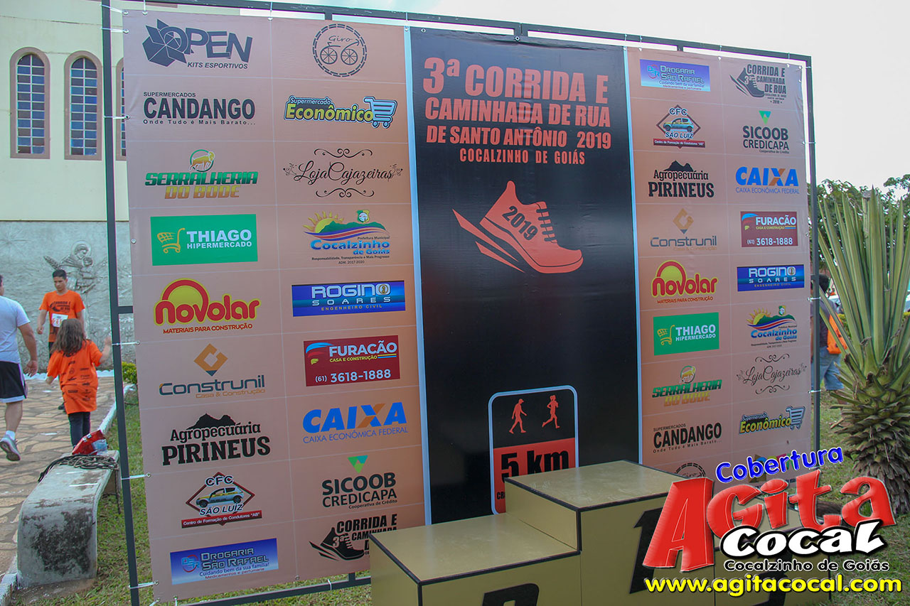 3 Corrida e Caminhada de Rua de Santo Antnio 2019