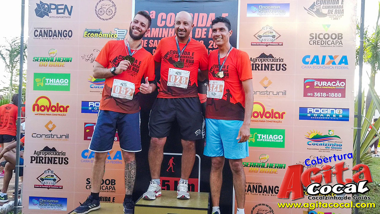 3 Corrida e Caminhada de Rua de Santo Antnio 2019