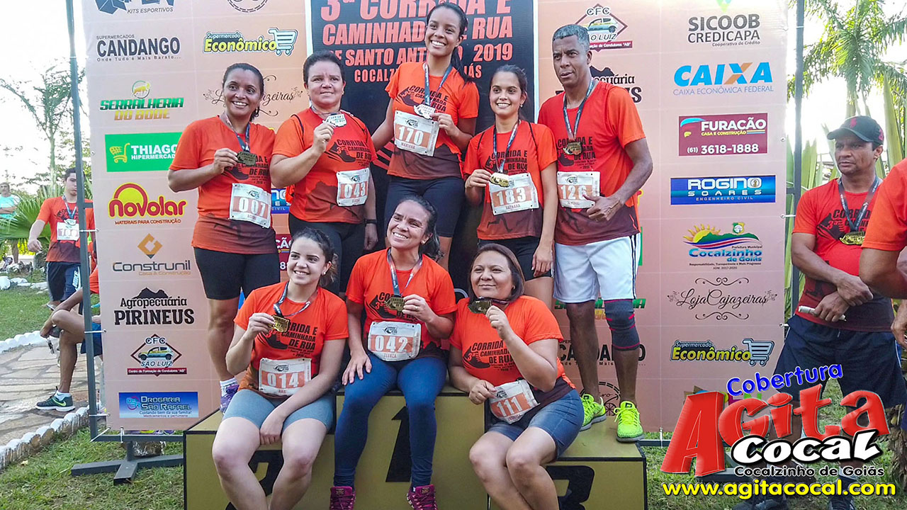 3 Corrida e Caminhada de Rua de Santo Antnio 2019