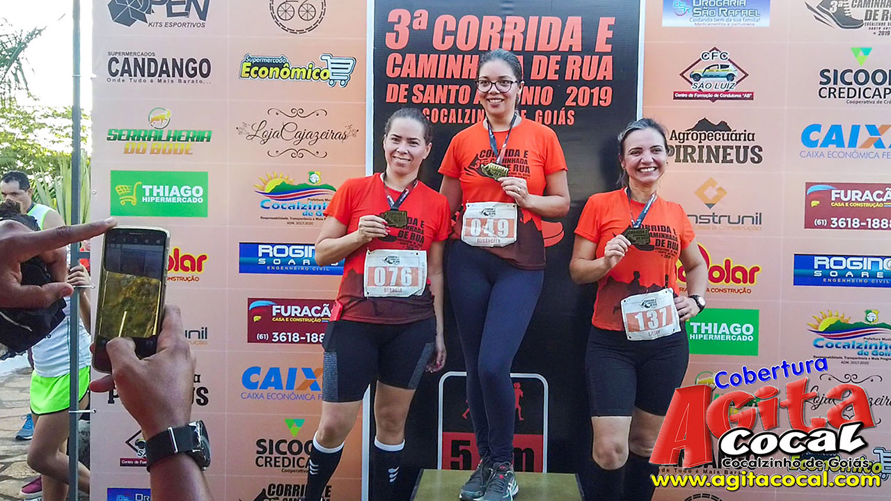 3 Corrida e Caminhada de Rua de Santo Antnio 2019