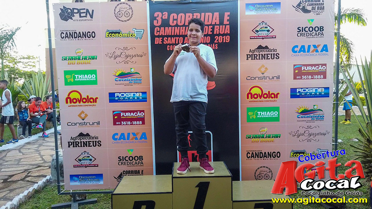 3 Corrida e Caminhada de Rua de Santo Antnio 2019