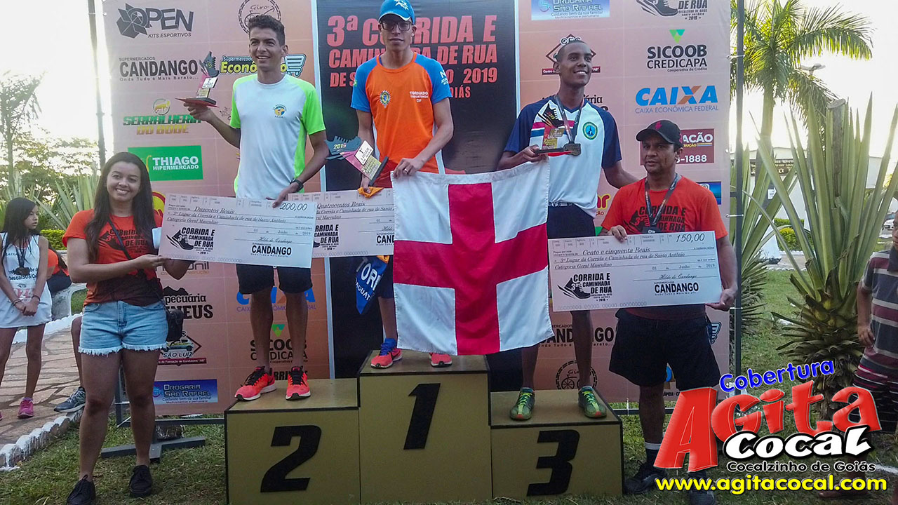 3 Corrida e Caminhada de Rua de Santo Antnio 2019